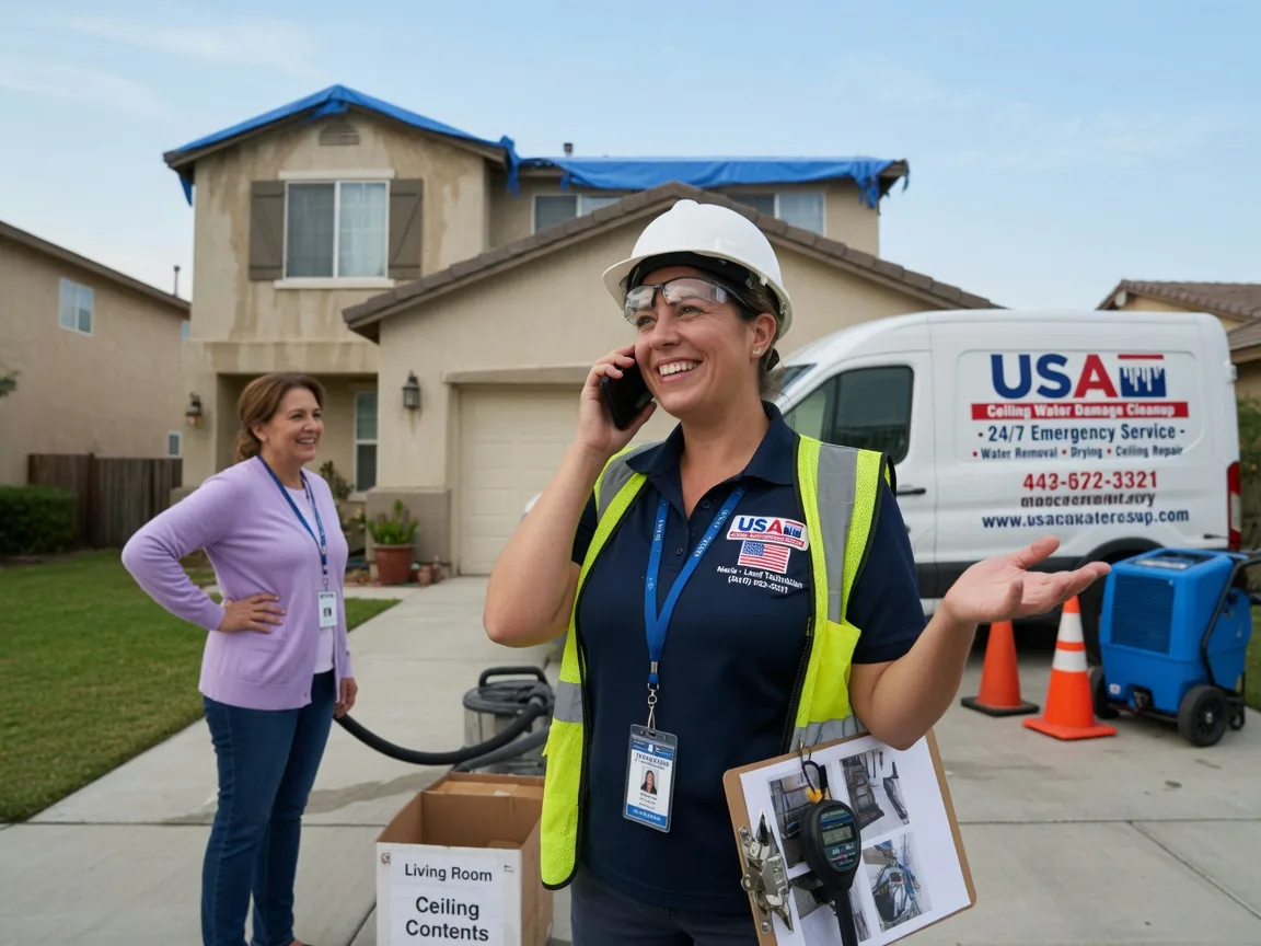 Ceiling Water Damage Restoration Leesburg, TX FAQs